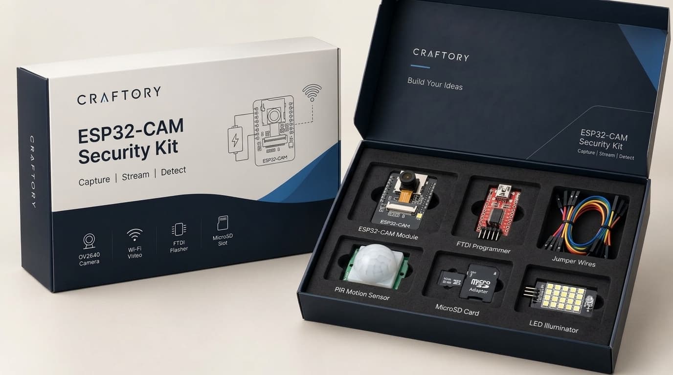 ESP32-CAM Security Kit