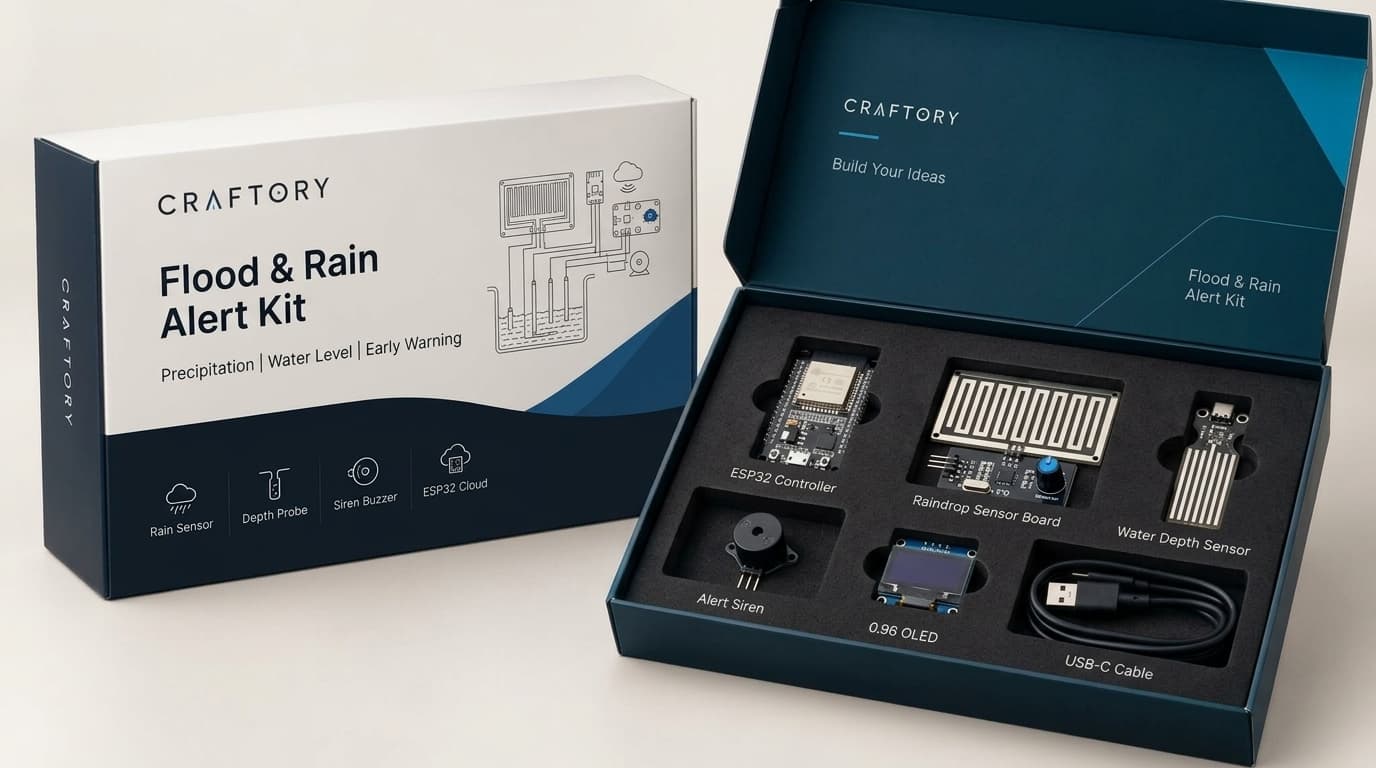 Flood and Rain Alert Kit