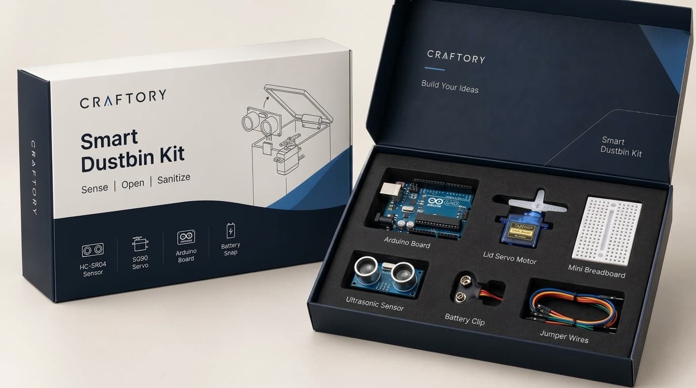 Smart Dustbin Kit