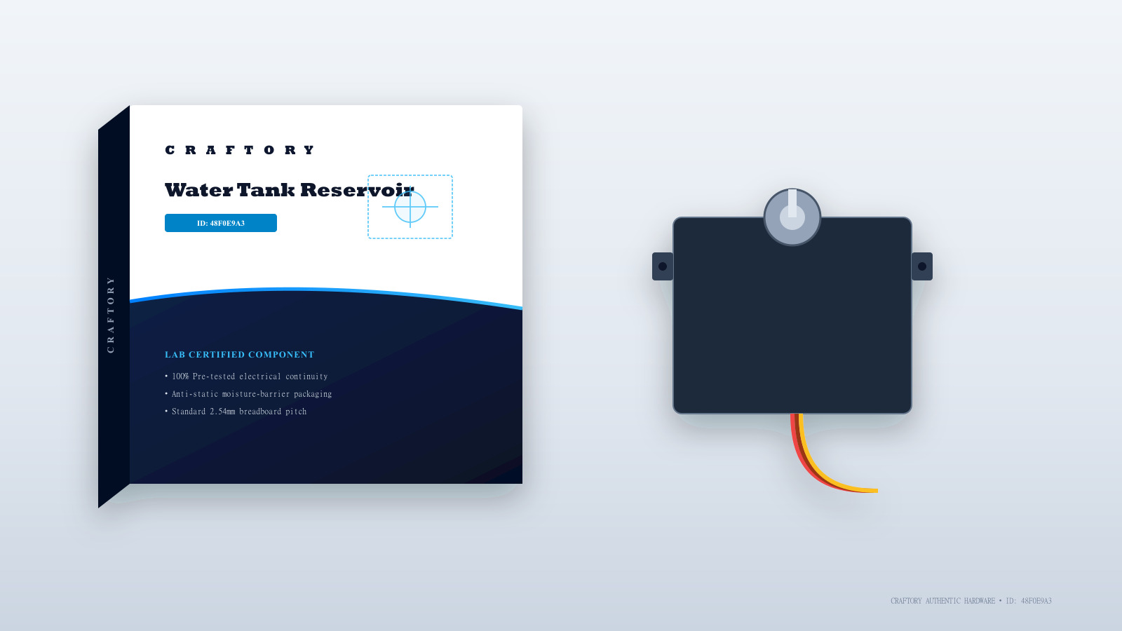 Water Tank Reservoir - CRAFTORY Retail Packaging