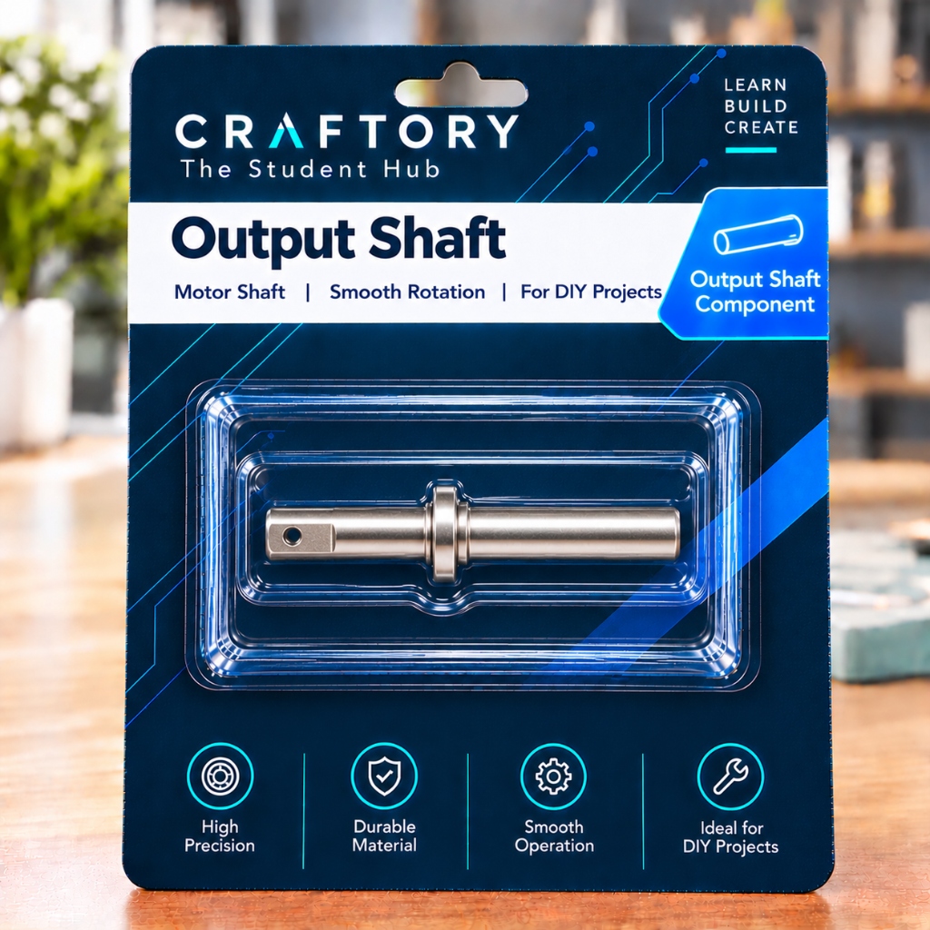 Output Shaft - CRAFTORY Retail Packaging