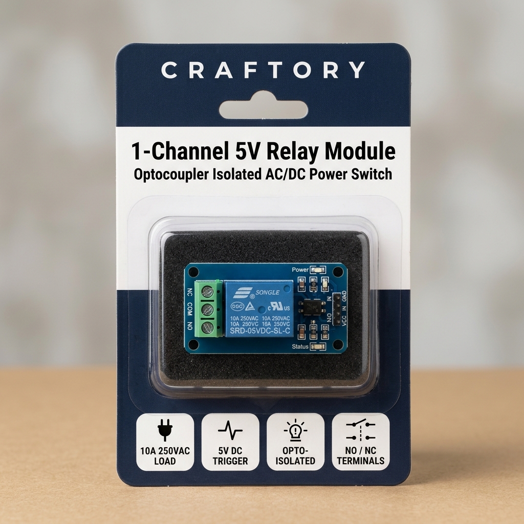 Relay Module - CRAFTORY Retail Packaging