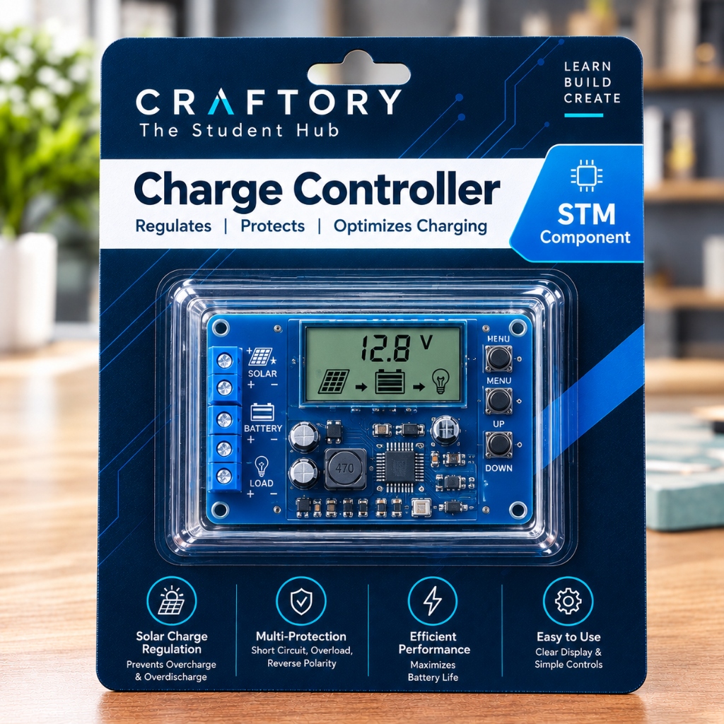 Charge Controller - CRAFTORY Retail Packaging