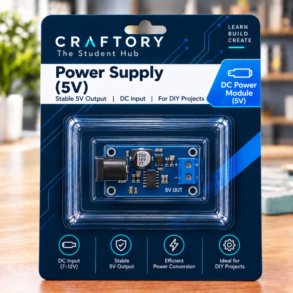 Power Supply (5V) - CRAFTORY Retail Packaging