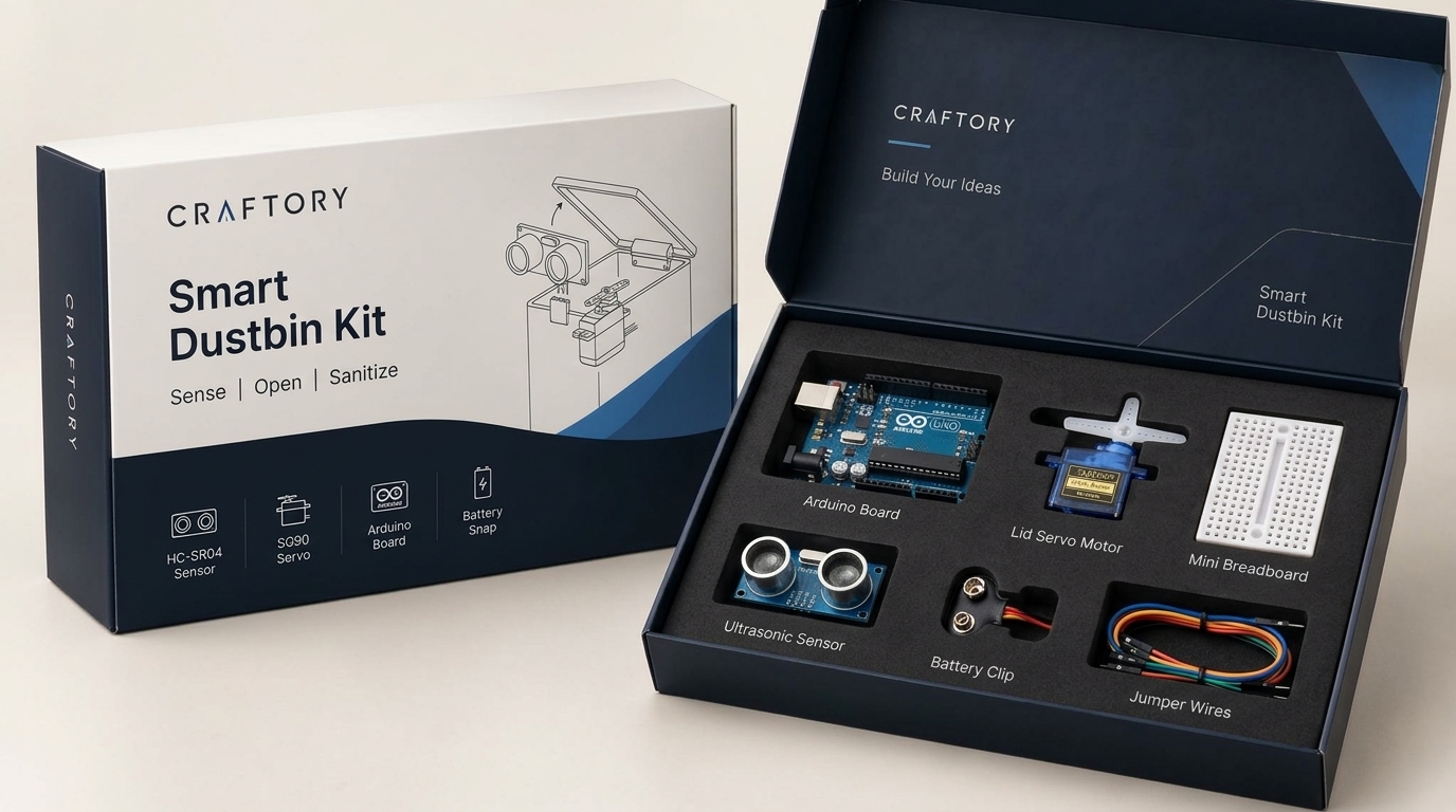 Smart Dustbin Kit