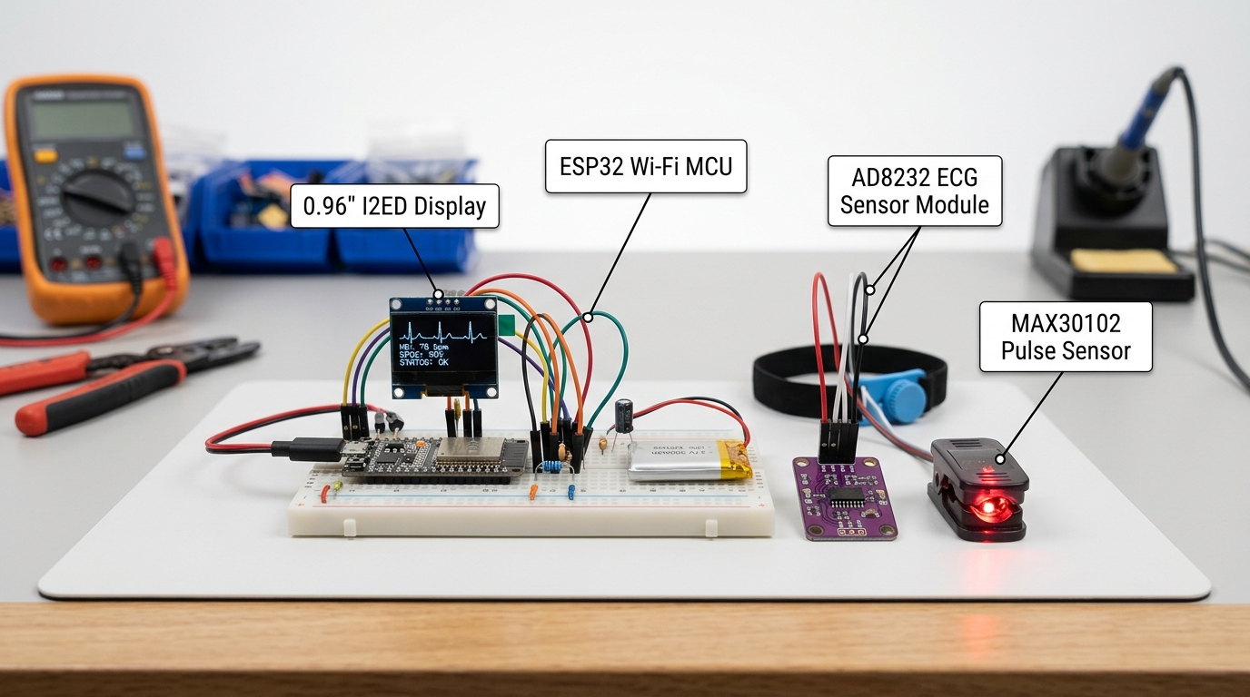 Medical Image Anomaly Triage Demonstrator — Real-world physical engineering prototype photography