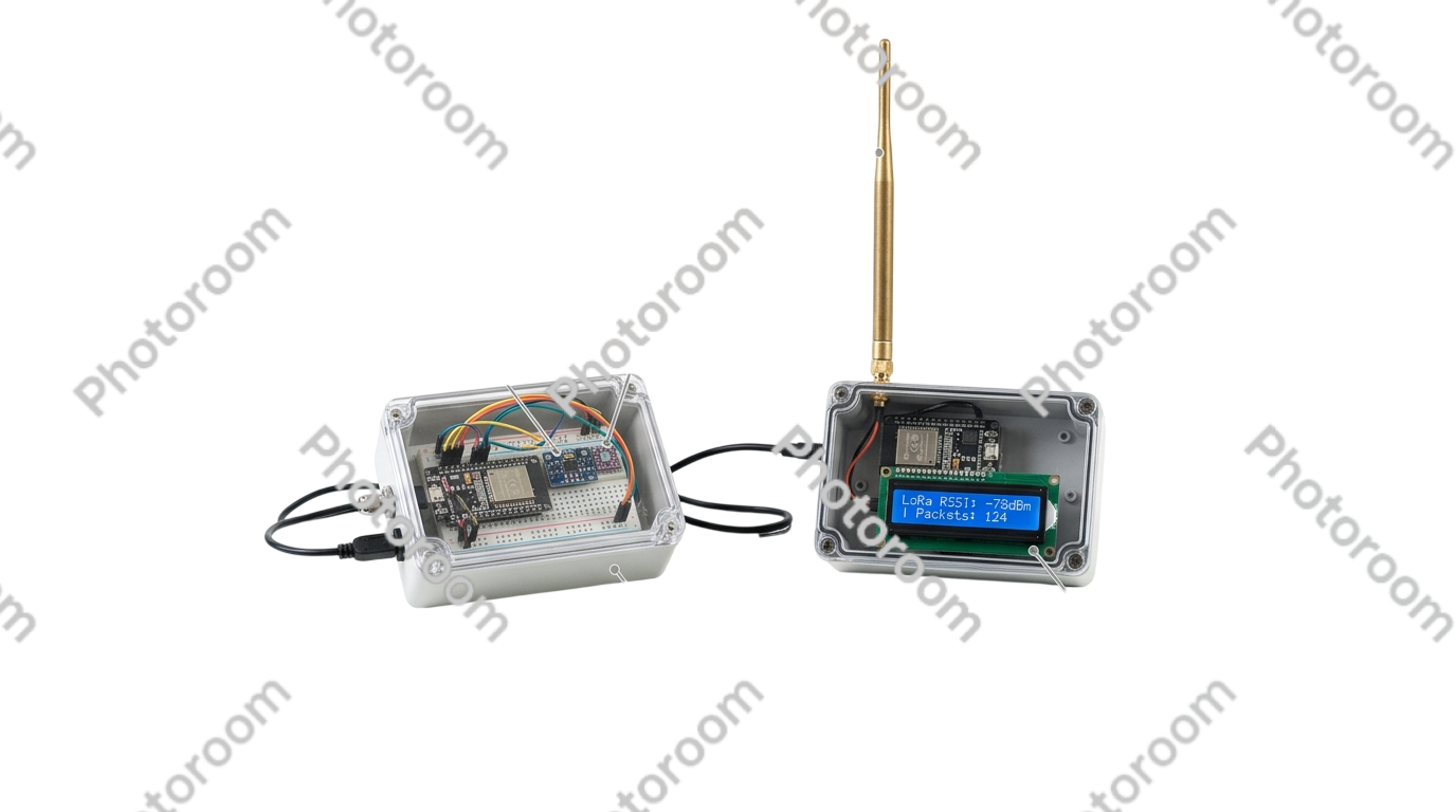 RFID Attendance System — Real-world physical engineering prototype photography